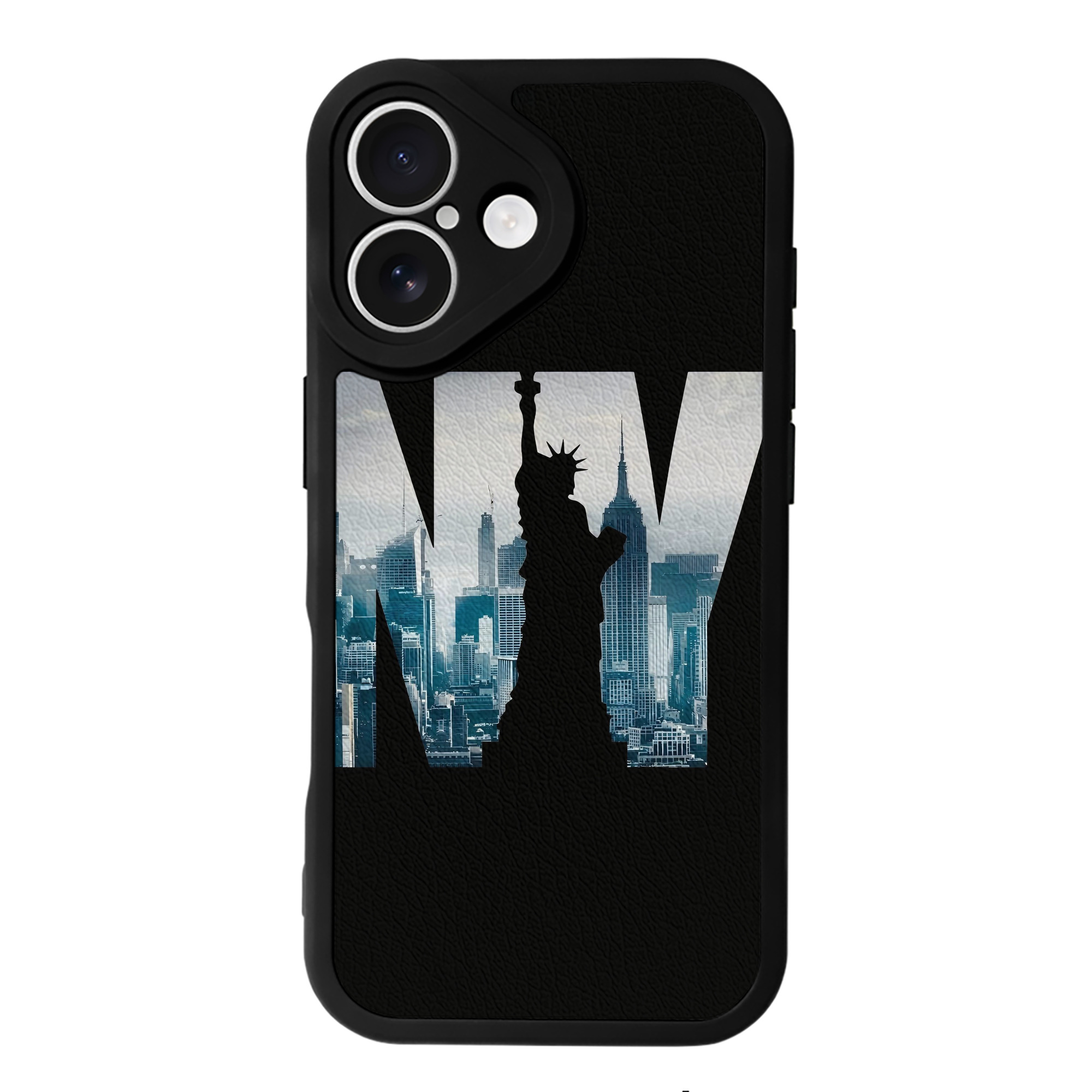 New York Yankees 142 IPhone 16 Silicone Leather Case – UV Print, Lambskin Texture – Perfect Fit, Wireless Charging Compatible, Scratch Resistant, Precise Cutouts – Stylish Protection For IPhone 16